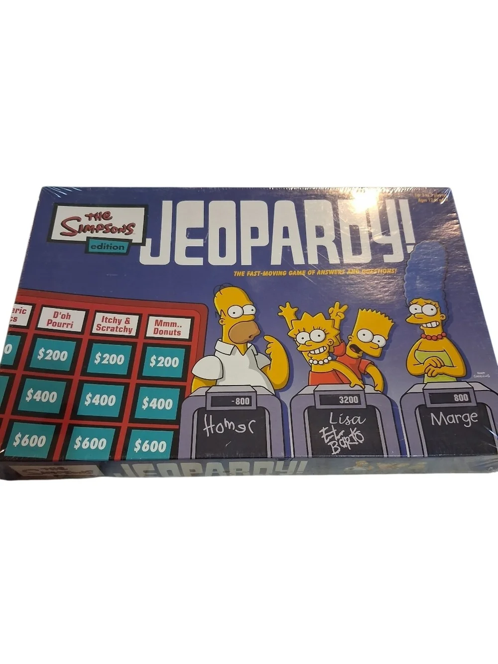 The Simpsons Jeopardy! Board Game